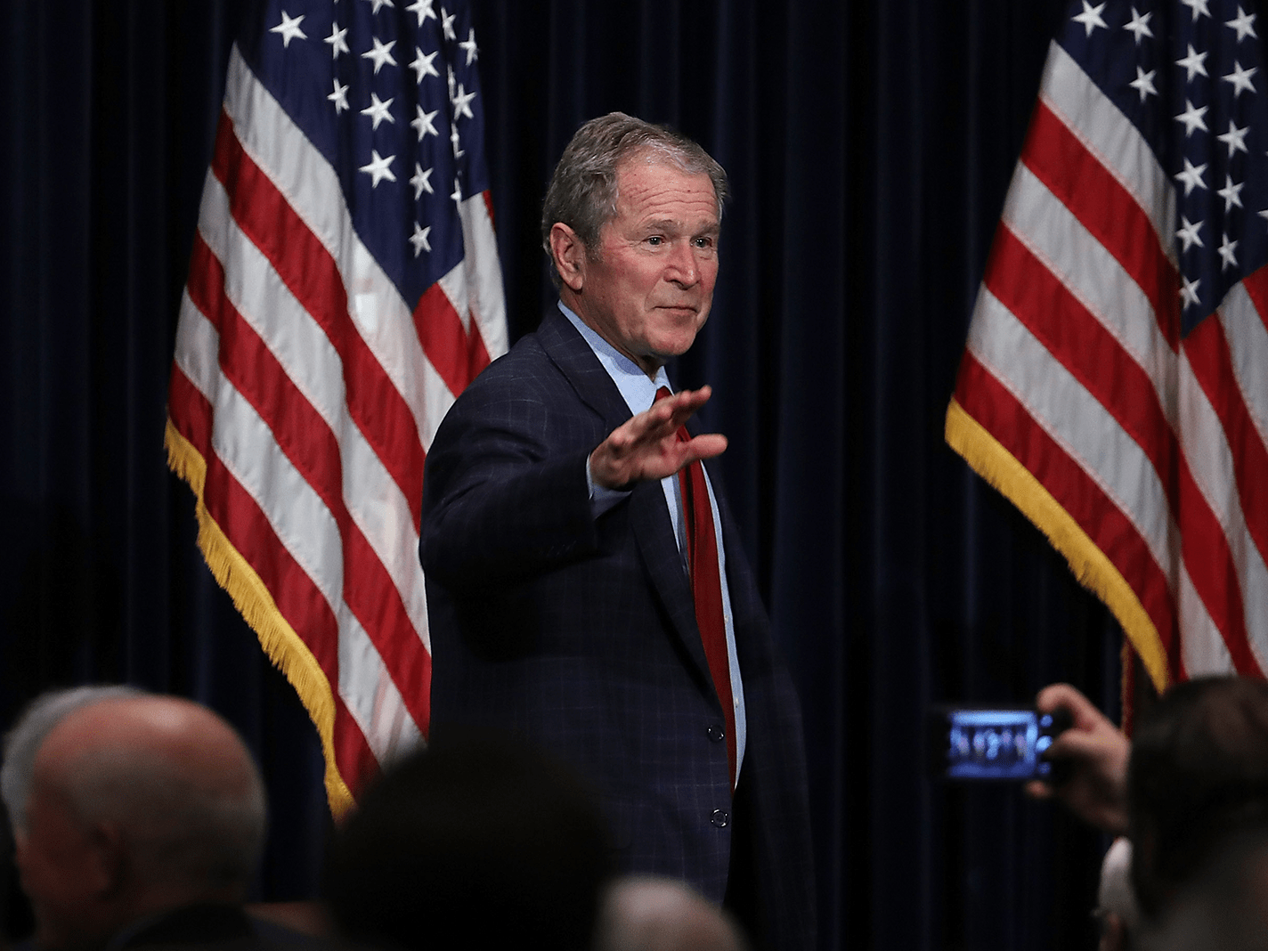 Former U.S. President George W. Bush Focuses on Positive Influence of ...