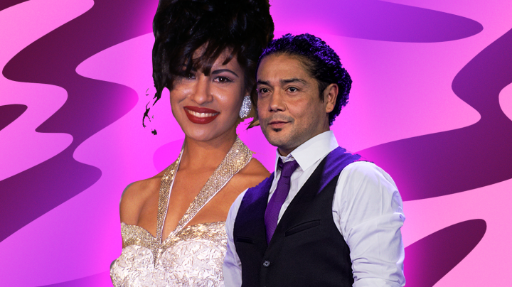 Chris Perez and Selena Quintanilla