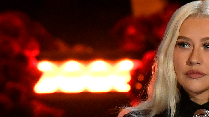 Christina Aguilera performs during The Celebration of Life for Kobe & Gianna Bryant at Staples Center on February 24, 2020 in Los Angeles, California. Photo by Kevork Djansezian/Getty Images