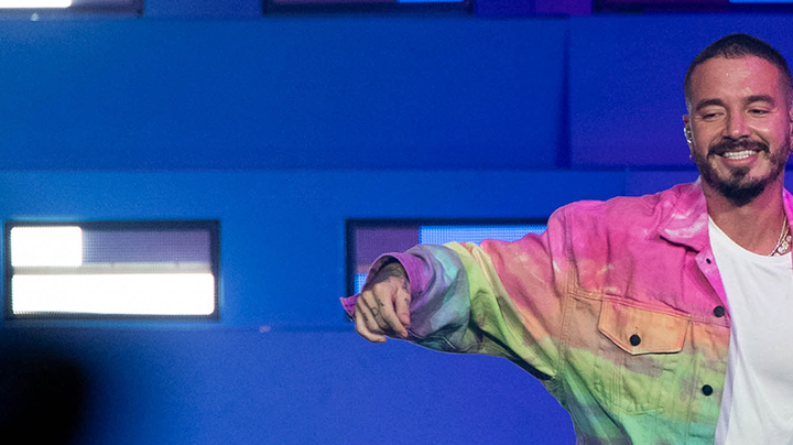 J Balvin performs onstage at Staples Center on October 26, 2019 in Los Angeles, California. Photo by Emma McIntyre/Getty Images