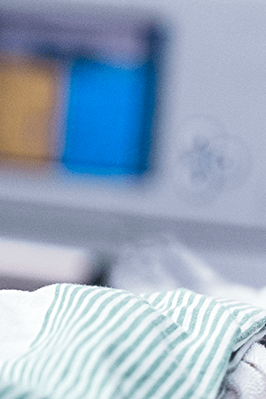 Elderly Patient in hospital bed during an epidemic outbreak of covid 19 virus outbreak. Photo by HRAUN/Getty Images