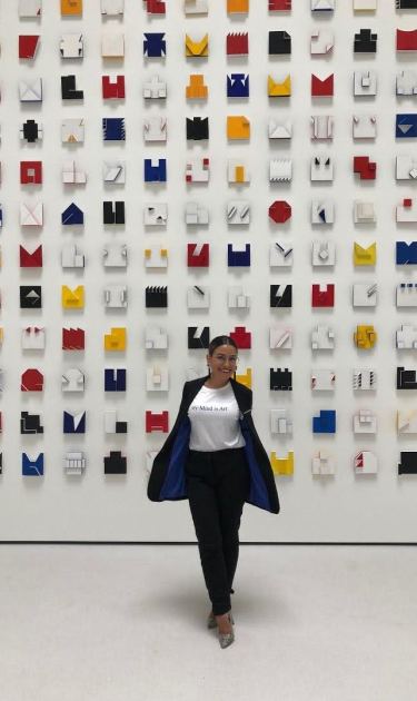 Karen Vidangos at Glenstone Museum. Courtesy of Vidangos.