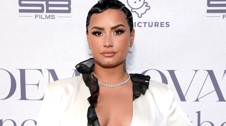 Demi Lovato attends the OBB Premiere Event for YouTube Originals Docuseries "Demi Lovato: Dancing With The Devil" at The Beverly Hilton on March 22, 2021 in Beverly Hills, California. Photo by Rich Fury/Getty Images for OBB Media