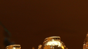 The new 2009 Golden Globe statuettes are on display during an unveiling by the Hollywood Foreign Press Association at the Beverly Hilton Hotel on January 6, 2009 in Beverly Hills, California. The 66th annual Golden Globe Awards are scheduled for January 11. Photo by Alberto E. Rodriguez/WireImage