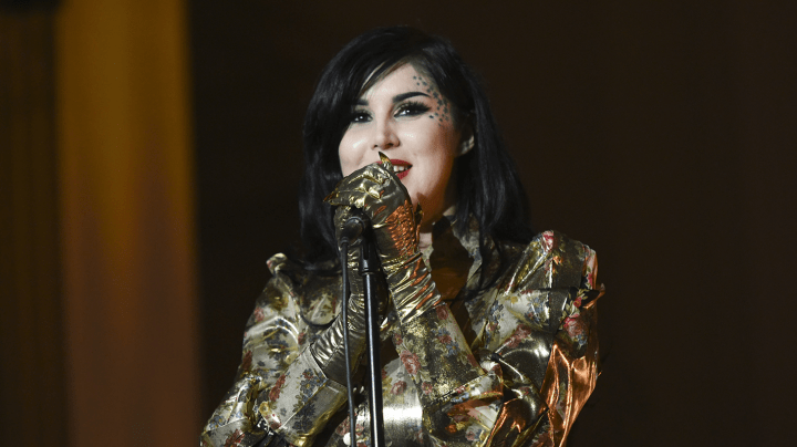 Kat Von D speaks at Kat Von D Beauty 10th Anniversary Party at Vibiana Cathedral on May 10, 2018 in Los Angeles, California. Photo by Vivien Killilea/Getty Images for Kat von D Beauty