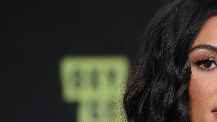 Kim Kardashian West of 'The Justice Project' speaks onstage during the 2020 Winter TCA Tour Day 12 at The Langham Huntington, Pasadena on January 18, 2020 in Pasadena, California. Photo by David Livingston/Getty Images