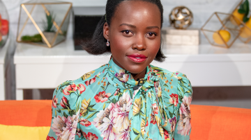 Lupita Nyong'o visits BuzzFeed's "AM To DM" on February 06, 2020 in New York City. Photo by Roy Rochlin/Getty Images