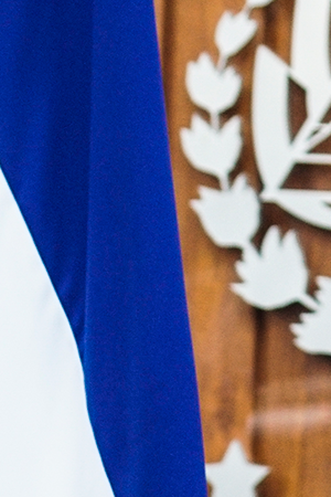 President of El Salvador Nayib Bukele speaks to the press during the COVID-19 vaccination plan rollout on February 17, 2021 in San Salvador, El Salvador. Photo by Camilo Freedman/APHOTOGRAFIA/Getty Images