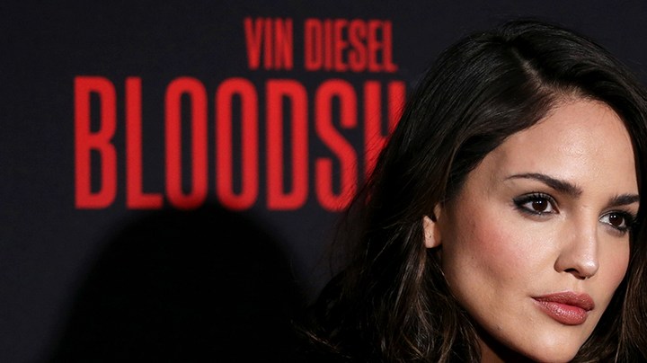 Eiza Gonzalez attends the premiere of Sony Pictures' "Bloodshot" on March 10, 2020 in Los Angeles, California. Photo by Phillip Faraone/FilmMagic