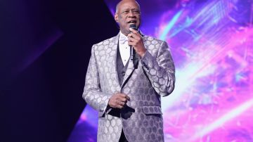 LAS VEGAS, NV - NOVEMBER 16: Singers Johnny Ventura performs onstage during the 2016 Person of the Year honoring Marc Anthony at MGM Grand Garden Arena on November 16, 2016 in Las Vegas, Nevada. (Photo by John Parra/WireImage)