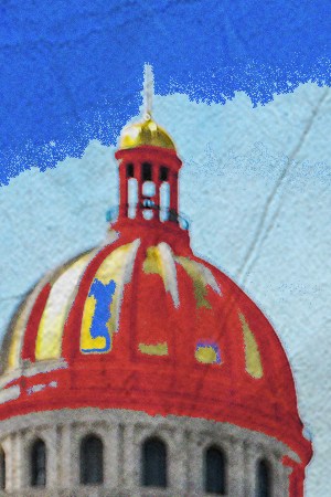 Photo by YAMIL LAGE / AFP. Art by Stephany Torres for Remezcla