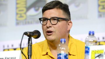 SAN DIEGO, CALIFORNIA - JULY 21: Roberto Aguirre-Sacasa speaks at the "Riverdale" Special Video Presentation and Q&A during 2019 Comic-Con International at San Diego Convention Center on July 21, 2019 in San Diego, California. (Photo by Albert L. Ortega/Getty Images)