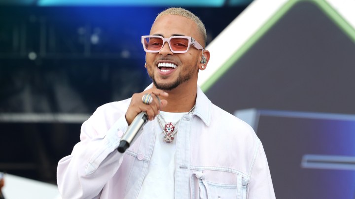 Ozuna performs onstage during Universal Pictures Presents The Road To F9 Concert and Trailer Drop._Fret