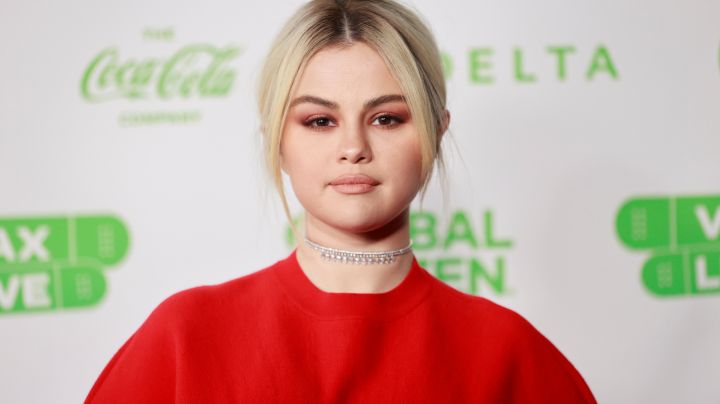 Selena Gomez attends Global Citizen VAX LIVE.