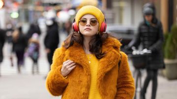 Upper West Side neighbors Charles, Oliver & Mabel bond over a shared love of true crime. When a fellow resident dies in their building, the trio determine to solve the mystery and record an accompanying podcast. Mabel (Selena Gomez), shown.
