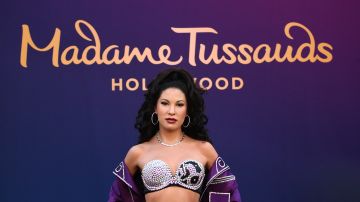 Selena Quintanilla wax figure at the Madame Tussauds Hollywood.