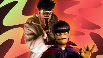 Bad Bunny and Gorillaz