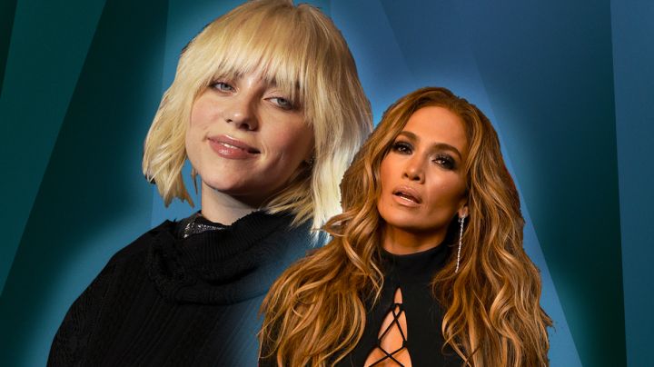 Billie Eilish and Jennifer Lopez