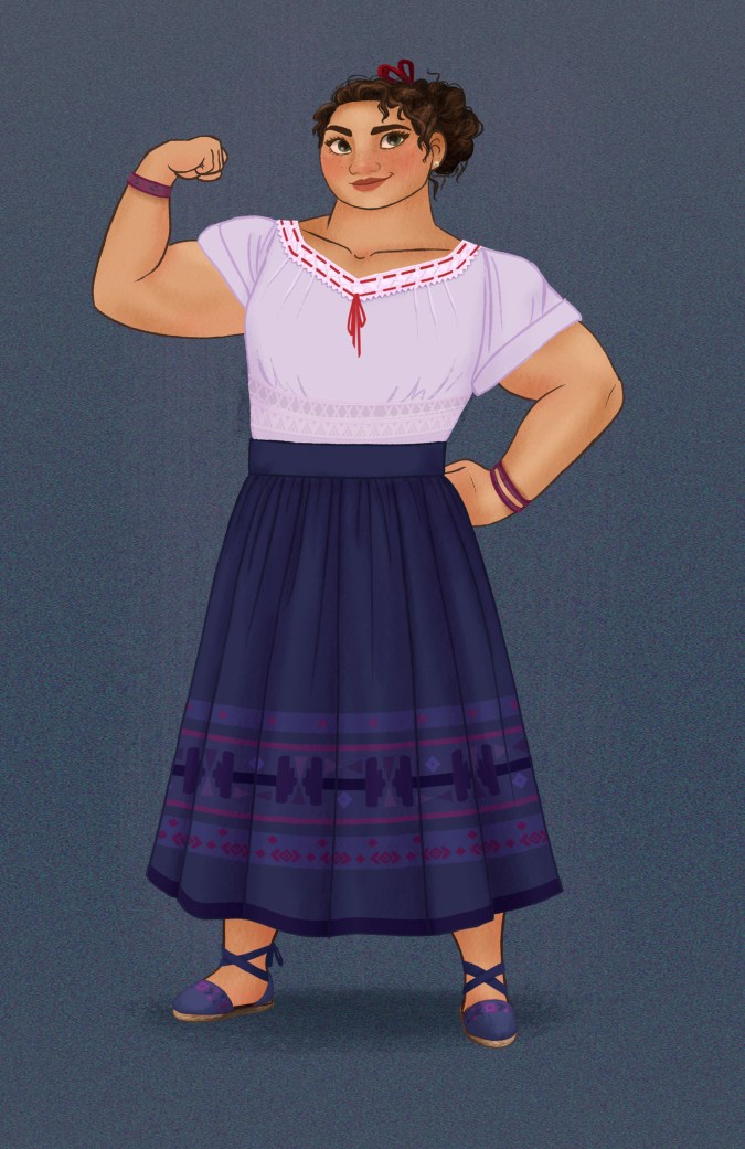 Luisa from Encanto Film