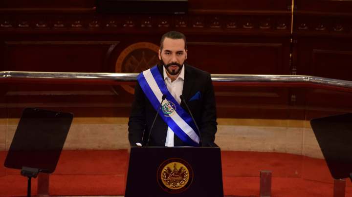 Nayib Bukele Attends Legislative Assembly For His Second Anniversary In Power