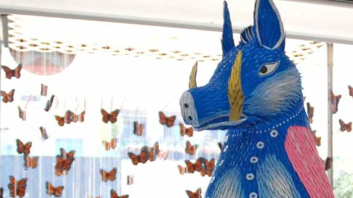 Craft in America Piñata Exhibit