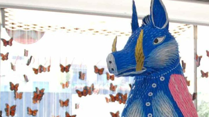 Craft in America Piñata Exhibit