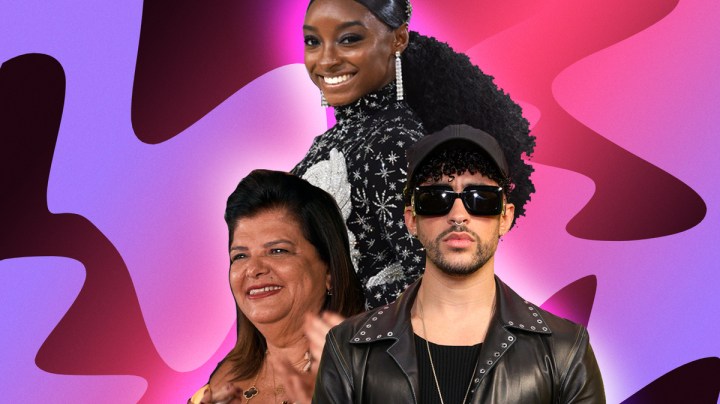Simon Biles, Bad Bunny, and Luiza Helena Trajano