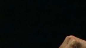 LOS ANGELES, CALIFORNIA - SEPTEMBER 25: Simone Biles performs during the Gold Over America Tour at Staples Center on September 25, 2021 in Los Angeles, California.