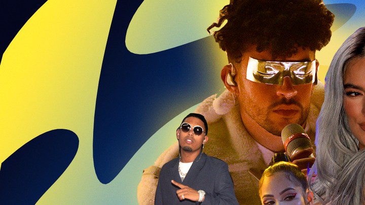 Myke Towers, Bad Bunny, Natti Natasha, Karol G, Camila Cabello