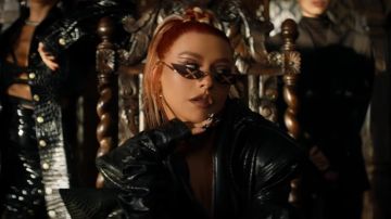 Christina Aguilera in the music video for ‘Pa Mis Muchachas’