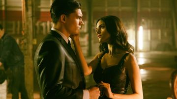 Zane Holtz and Eiza González in From Dusk Till Dawn: The Series