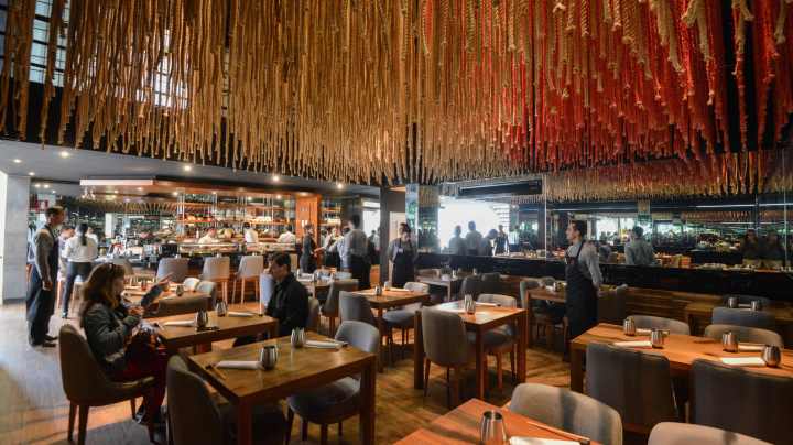 View of the Maido high-cuisine restaurant. Photo: CRIS BOURONCLE/AFP via Getty Images