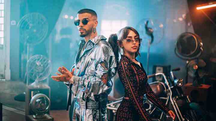 Nicki Nicole and Rauw Alejandro in "Sabe" Music Video
