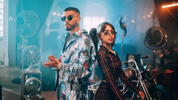 Nicki Nicole and Rauw Alejandro in "Sabe" Music Video