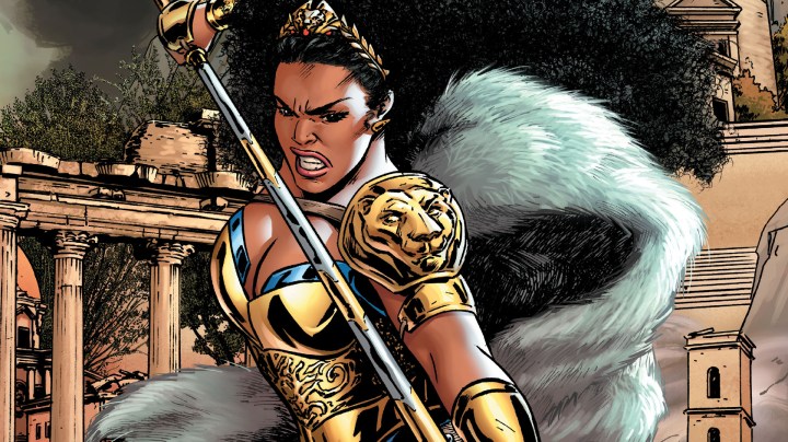 Nubia and the Amazons from DC Comics