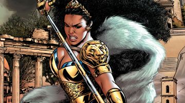 Nubia and the Amazons from DC Comics