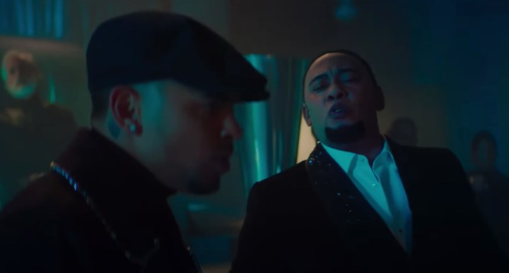Ozuna and Anthony Santos in Señor Juez