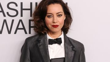 Aubrey Plaza attends the 2021 CFDA Awards at The Seagram Building on November 10, 2021 in New York City. (Photo by Taylor Hill/FilmMagic)