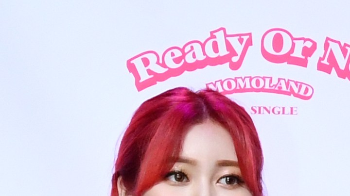SEOUL, SOUTH KOREA - NOVEMBER 17: Momoland during a Momoland's the third single album 'Ready or Not' release showcase at Yes24 live hall on November 17, 2020 in Seoul, South Korea. (Photo by The Chosunilbo JNS/Imazins via Getty Images)