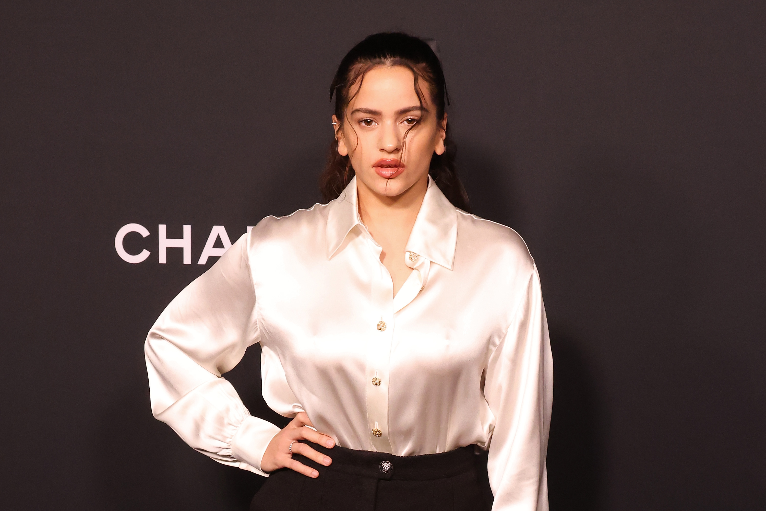 Rosalía Headlines Bilingual Campaign for Kim Kardashian’s SKIMS Brand