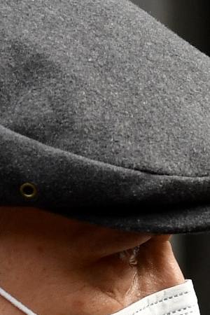 DENVER, CO - DECEMBER 22:  An emotional Oslaida Mederos, center right, speaks to members of the media during an impromptu press conference for members of the press after a rally on the west steps of the state capitol  on December 22, 2021 in Denver, Colorado. Also in the photo are from left to right Yoel Varela, with TAS USA, wearing hat, Domingo Garcia, National president of the League of United Latin American Citizens (LULAC), behind Mederos, Jeanette Vizguerra-Ramirez, to her right, and Leonard Martinez, Aguilera-Mederos' attorney,  behind her. The rally was held for truck driver Rogel Aguilera-Mederos. Community groups and advocates from across the state joined the family and legal team of Rogel Aguilera-Mederos at the Colorado State Capitol Building to call on Governor Jared Polis to take immediate action to reduce Mederos"u2019s sentence. Mederos was sentenced to 110 years in the accidental death of four people in a tragic I-70 traffic accident when his brakes failed. The sentencing judge in the case has publicly stated that he would likely not have imposed the sentence but was forced to follow Colorado mandatory sentencing laws, which require mandatory minimums for specified crimes and require sentences to be served consecutively not concurrently.   More than 4 million people have signed a petition asking for Mederos"u2019s sentence to be commuted or reduced. Mederos has no criminal record, cooperated fully with investigators, and was not under the influence of drugs or alcohol at the time of the accident. Organizers said that the rally was in no way an attempt to minimize the tragic loss of life three years ago, but rather to call attention to the critical need for sentencing reform. (Photo by Helen H. Richardson/MediaNews Group/The Denver Post via Getty Images