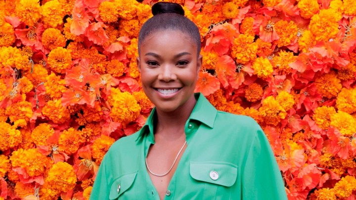 PACIFIC PALISADES, CALIFORNIA - OCTOBER 02: Gabrielle Union attends the Veuve Clicquot Polo Classic at Will Rogers State Historic Park on October 02, 2021 in Pacific Palisades, California. (Photo by Frazer Harrison/Getty Images)