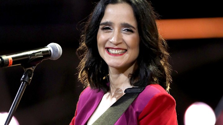 MEXICO CITY, MEXICO - MARCH 05: Julieta Venegas performs onstage during the 2020 Spotify Awards at the Auditorio Nacional on March 05, 2020 in Mexico City, Mexico. (Photo by Victor Chavez/Getty Images for Spotify)