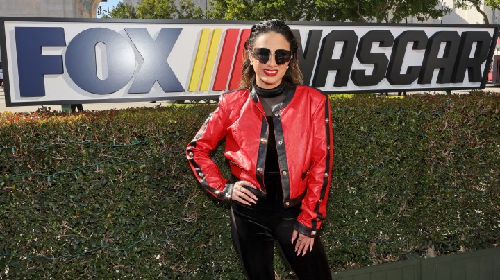 LOS ANGELES, CALIFORNIA - FEBRUARY 06: Ally Brooke attends NASCAR's Busch Light Clash at Los Angeles Coliseum on February 06, 2022 in Los Angeles, California. (Photo by Kevin Winter/Getty Images)