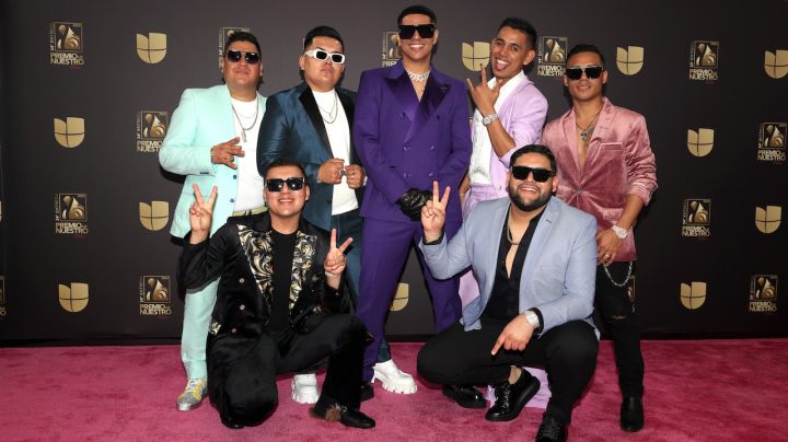 MIAMI, FLORIDA - FEBRUARY 24: Grupo Firme attend Univision's 34th Edition Of Premio Lo Nuestro a la Música Latina at FTX Arena on February 24, 2022 in Miami, Florida. (Photo by Alexander Tamargo/Getty Images for Univision)