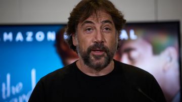 MADRID, SPAIN - FEBRUARY 08: Actor Javier Bardem gives a press conference at the Hotel Urso on the day he learned of his Oscar nomination for 'Being the Ricardos', on February 8, 2022, in Madrid, Spain. Javier Bardem has been nominated today for an Oscar for Best Male Performance for his work in the Amazon Original movie Being the Ricardos at the 94th Oscar Awards, which will take place next Sunday, March 27. The film, available exclusively on Prime Video, has received two other nominations. Nicole Kidman nominated for Best Female Performance and J.K. Simmons in the Best Supporting Actor category. (Photo By Jesus Hellin/Europa Press via Getty Images)