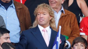 SANTIAGO, CHILE - JULY 04: Chilean businessman Leonardo Farkas is seen in the tribune during the 2015 Copa America Chile Final match between Chile and Argentina at Nacional Stadium on July 04, 2015 in Santiago, Chile. (Photo by Gabriel Rossi/LatinContent via Getty Images)