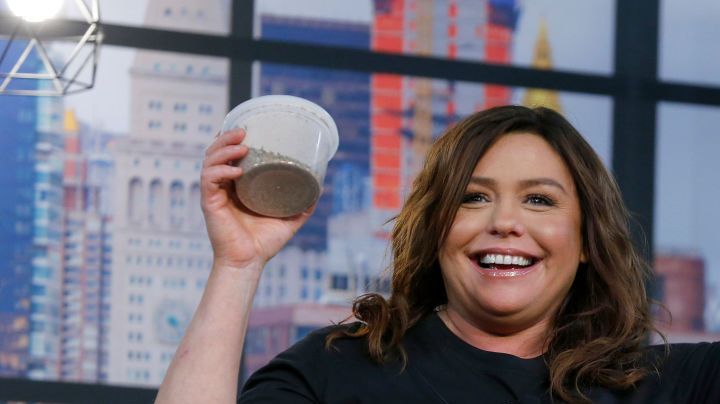NEW YORK, NEW YORK - OCTOBER 12: Chef Rachael Ray onstage during a culinary demonstration at the Grand Tasting presented by ShopRite featuring Culinary Demonstrations at The IKEA Kitchen presented by Capital One at Pier 94 on October 12, 2019 in New York City. (Photo by John Lamparski/Getty Images for NYCWFF)