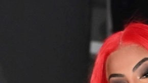 CLEVELAND, OH - FEBRUARY 20: Anuel AA and Yailin la Mas Viral attend All Star WKND Finale at Galleria at Erieview on February 20, 2022 in Cleveland, Ohio.(Photo by Prince Williams/Wireimage)