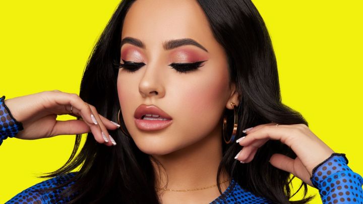 Becky G wearing Treslúce Beauty, now available online at Ulta